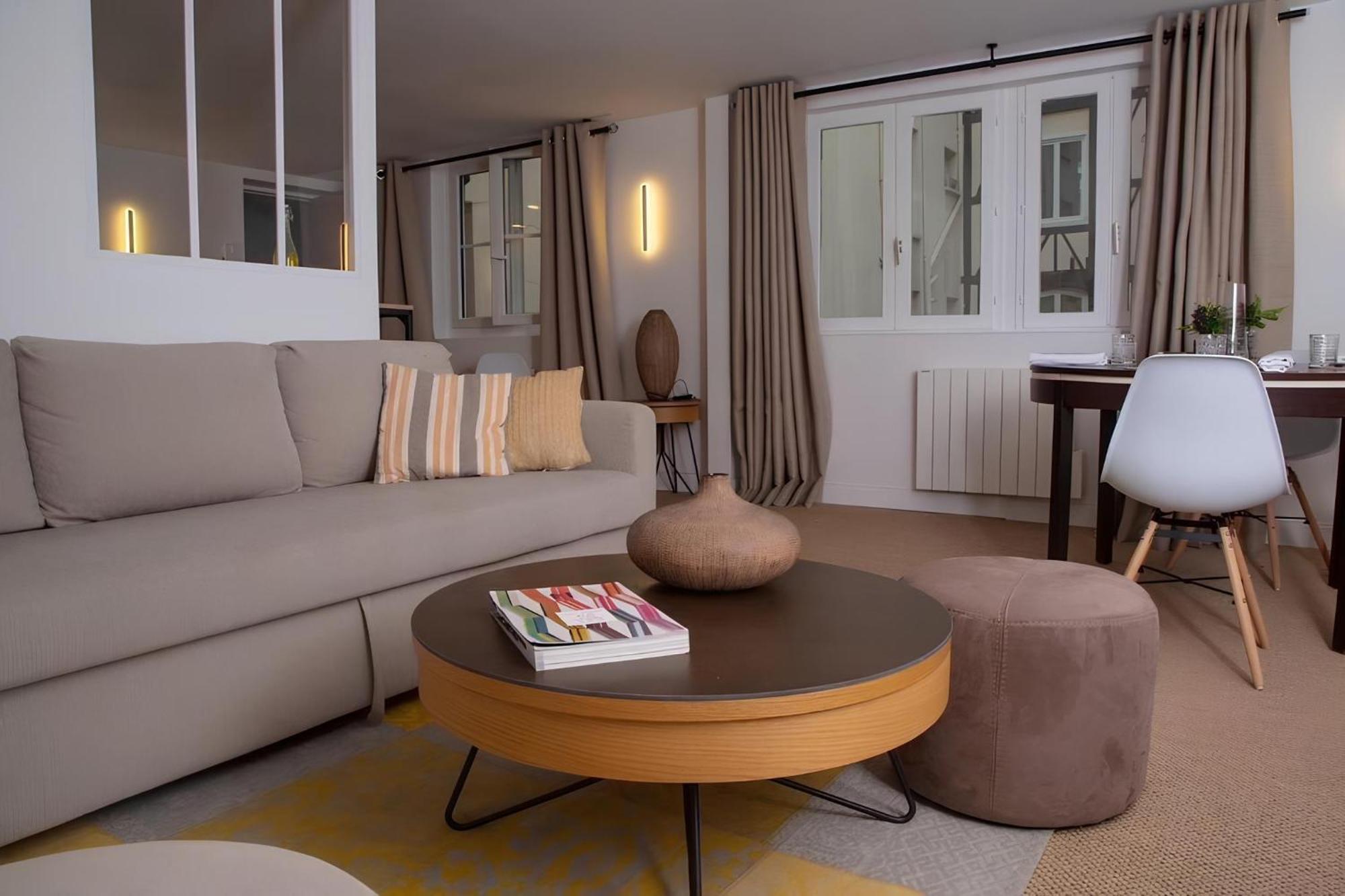 Fontenelle Appartement Calme Et Lumineux Rouen, Cathedrale "Menage & Linge Inclus " المظهر الخارجي الصورة